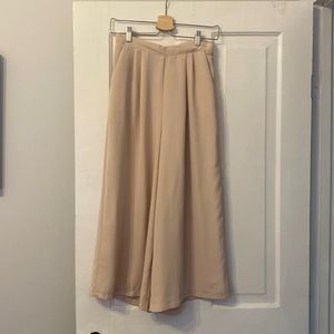 Oak and Fort wide leg pants